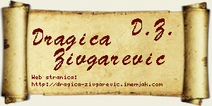 Dragica Zivgarević vizit kartica